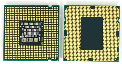 LGA1156(右)比对LGA775