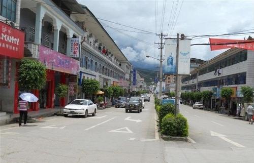 佤邦街道图片图片