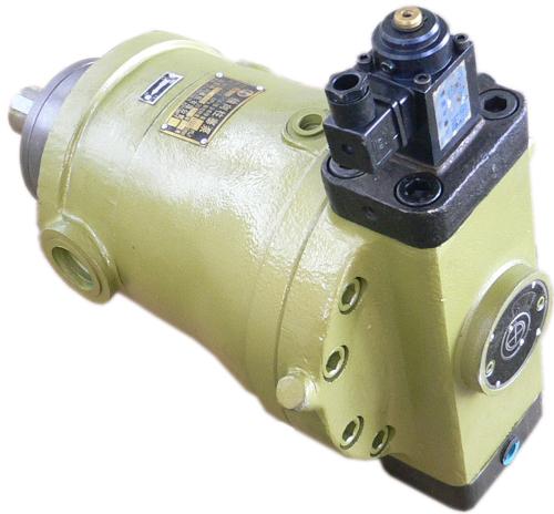 液压图纸里面的变量泵两边为什么有液压缸