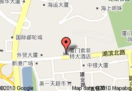 厦门索菲特大酒店地图