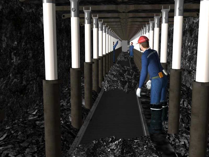 煤矿安全三维可视化培训系统