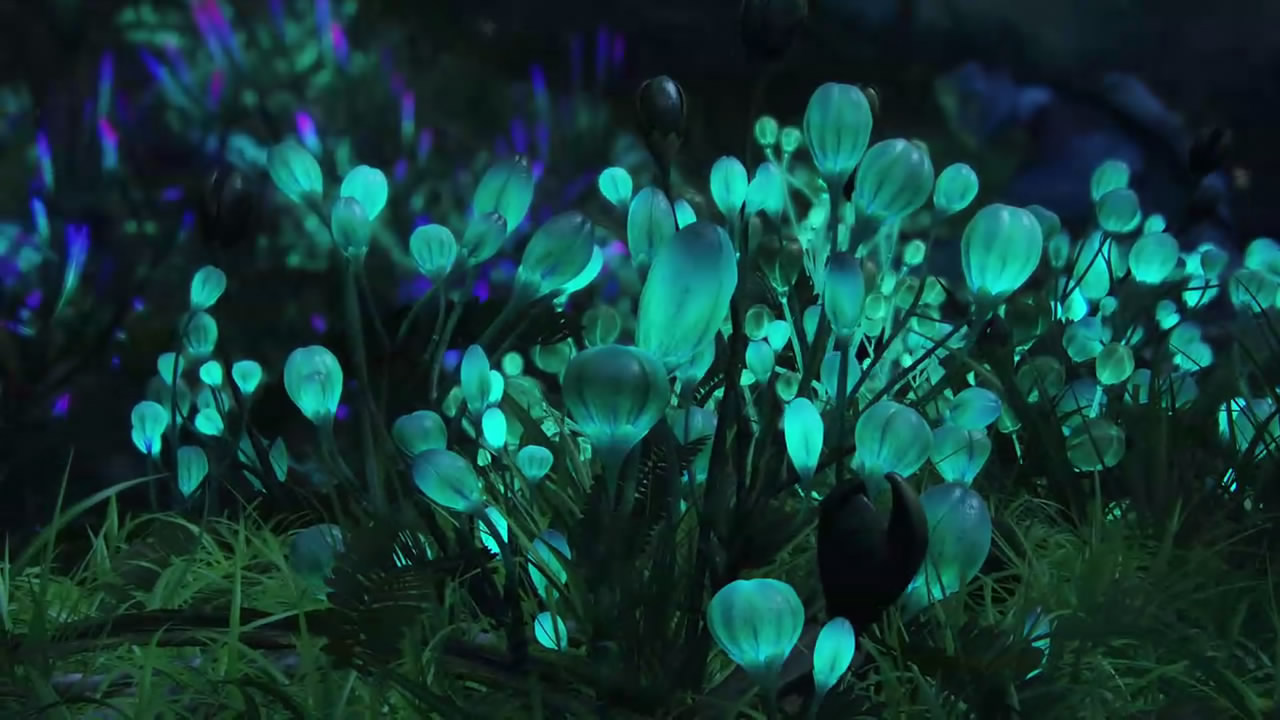 螺旋叶(helicoradian):潘多拉星球上一种颇为独特的半植物半动物的