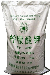 柠檬酸化学品