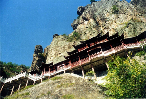 山西大同恒山悬空寺