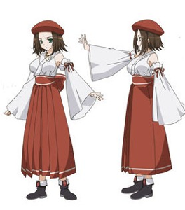 明夏羽(あげは) cv:高桥智秋 本体是飞缘魔(ひのえんま),一种外表是