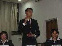 徐腾辩论赛风采