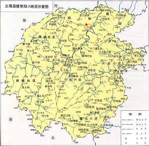 金寨县梅山镇地图图片