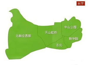 长宁区板块划分图