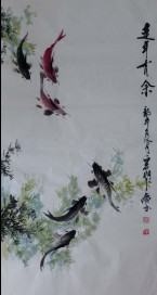 王广然会意水墨画