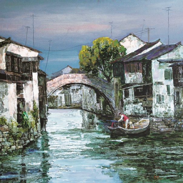 浏览词条   李明画了许多江南水乡古镇以及意大利威尼斯的风景画
