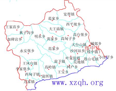 绥中县地形图图片