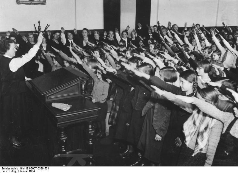 纳粹手势图片图片