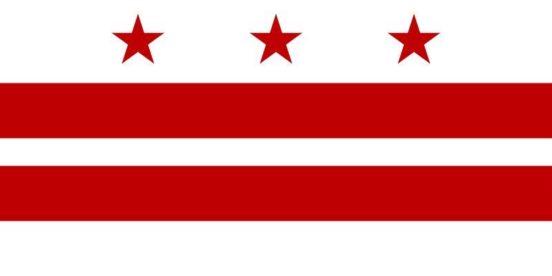 华盛顿哥伦比亚特区旗
