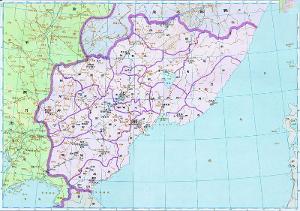 渤海国行政区划图