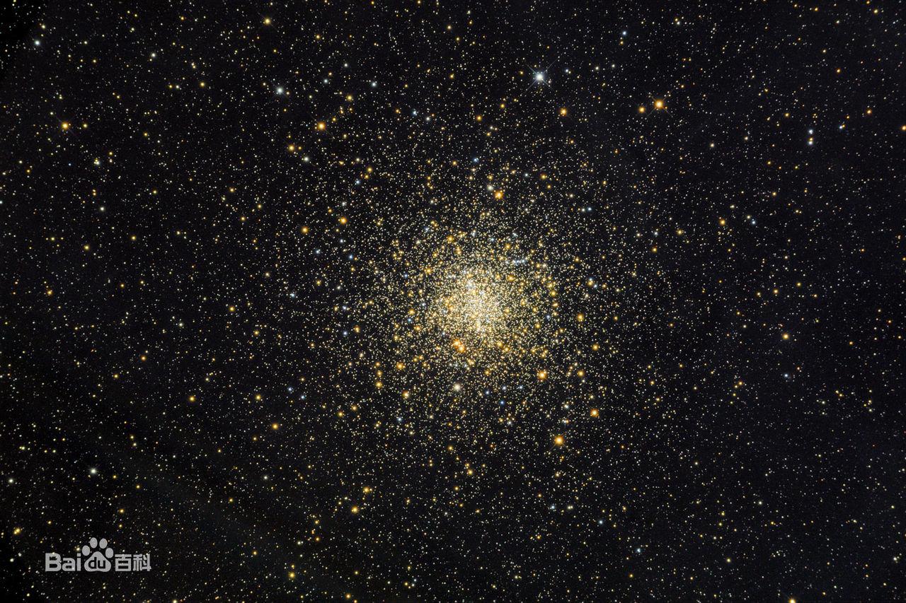 也许是最近的球状星团;唯一可能与之相比的是位于南天的天坛座中的ngc