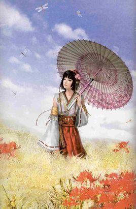 阿国,著名女性歌舞伎表演者,同时是公认的歌舞伎的创始者.