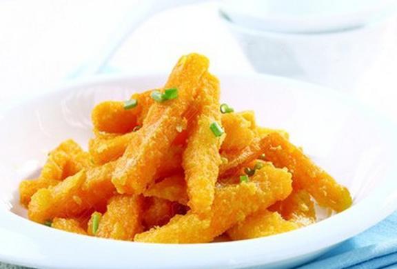 蛋黄焗南瓜,菜名