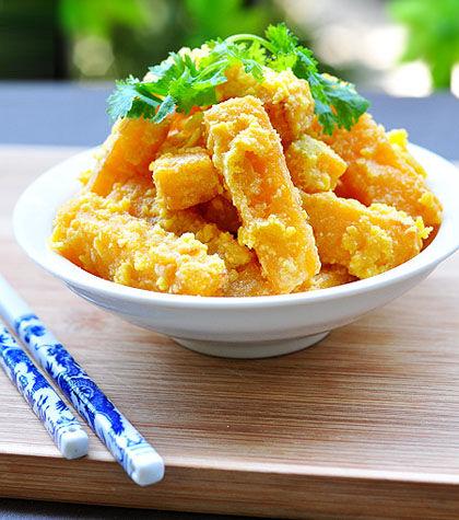 咸鸭蛋黄炒南瓜