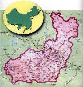 田阳县地图各乡镇地图图片