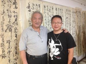 与著名演员杨在葆