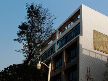 成都石室中学初中学校校园一角