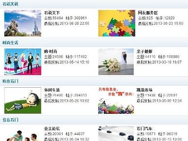 论坛板块一览