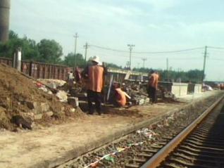 涡阳车站建设