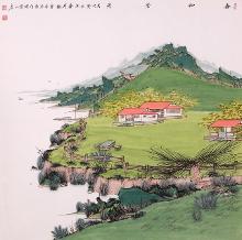 刘艳会山水作品