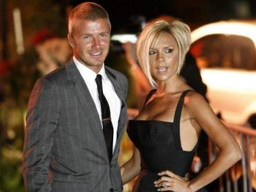 贝克汉姆与妻子