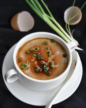 灵芝孢子粉蒸蛋