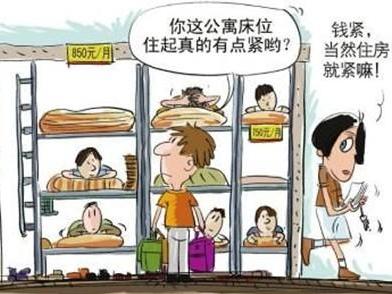 群租现象漫画