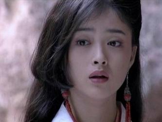 蒋欣饰演的木婉清