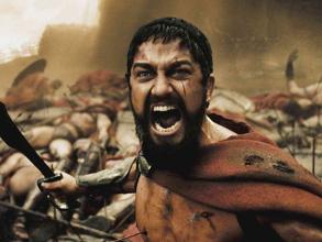 杰拉德·巴特勒在斯巴达300勇士中的剧照