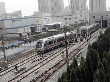 大连轻轨脱轨事故