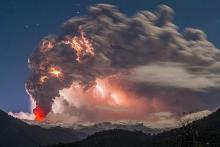 火山爆发