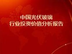 中国光伏玻璃行业调查研究及投资价值分析报