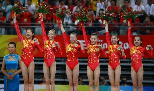 中国女子体操队 代表中国参加比赛的女子体操队 搜狗百科