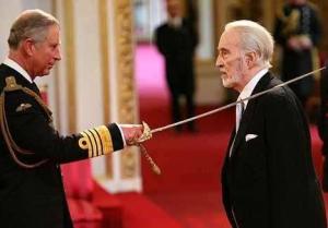 克里斯托弗·李接受爵士称号