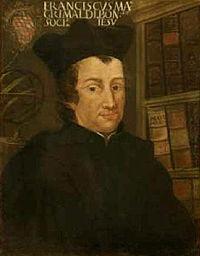 意大利物理学者弗朗西斯科·格里马第（1618-1663）。