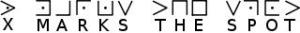 An example pigpen message