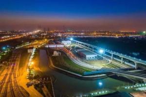 车辆段夜景