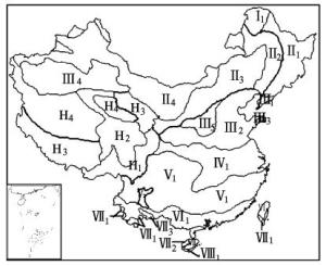 图2 中国气候区划