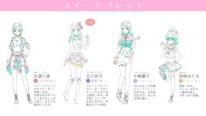 甜蜜子弹 部分成员动画人设