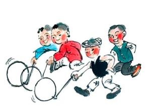 滚铁环