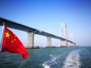 港珠澳大桥海面景观