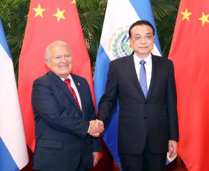 李克强会见萨尔瓦多总统桑切斯