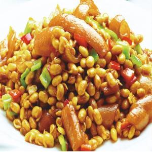 猪皮炒黄豆