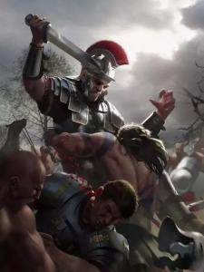 整场战役都将充斥着日耳曼人对罗马士兵的伏击