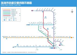 珠海轨道交通线路规划