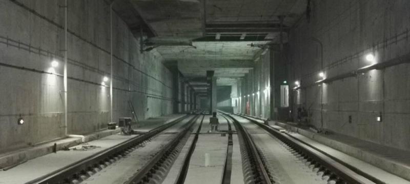 广惠城际铁路地下无砟轨道